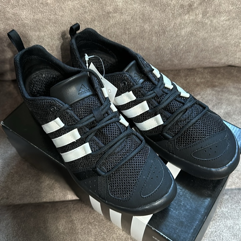 ADIDAS PERFORMANCE CLIMACOOL BOAT LACE-UP WATER SHOES, Mens9.5, NIB